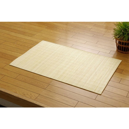 インドネシア産 39穴マシーンメイド 籐むしろマット 『ジャワ』 80×420cm