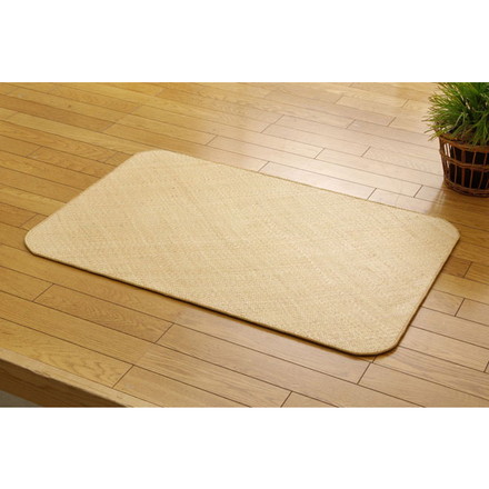 インドネシア産 籐あじろ織りマット 『宝麗』 70×120cm