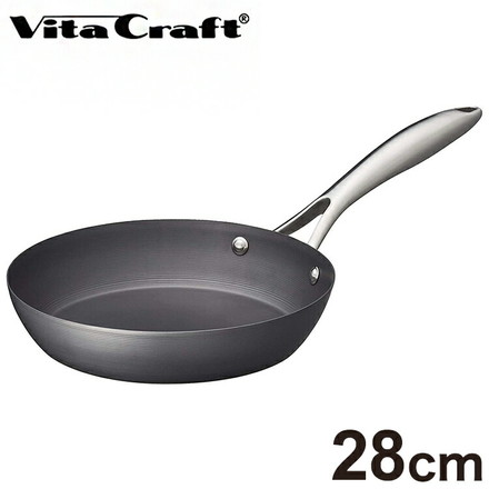 ビタクラフト スーパー鉄 フライパン 28cm 日本製 鉄フライパン 窒化4層加工 ガス火 IH対応 こびりつきにくい