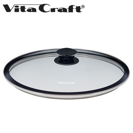 Vita Craft ビタクラフト ガラス蓋 フライパン用 28cm フライパンカバー 中身が見える カーペンター オリビア ソフィア2 対応 フタ ふた キッチン用品 強化ガラス ガラス 調理器具 シンプル おしゃれ