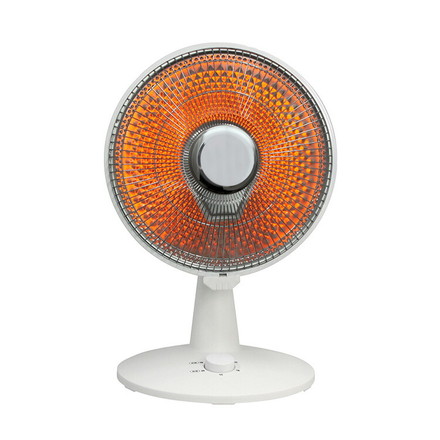 エスケイジャパン ミニパラボラカーボンヒーター SKJ-WM50CC-W コンパクトタイプ パラボラ式 自動首振り