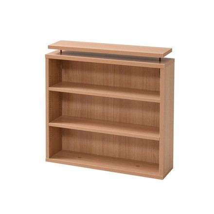 1cmピッチ 薄型 大容量 文庫本ラック 上置き 幅60 本棚 壁面収納 突っ張り 木製 コミックラック 本収納