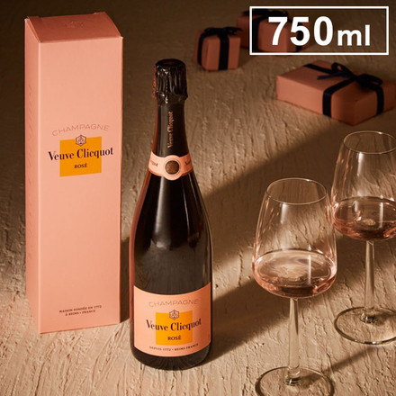ヴーヴ・クリコ ローズラベル750mlボックス【正規品】