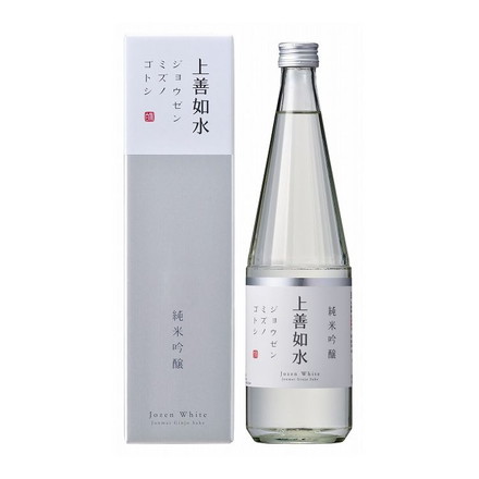 【ケース販売12本入り】上善如水 純米吟醸 720ml 清酒 日本酒 地酒 お酒 新潟 純米 吟醸 白瀧酒造 じょうぜんみずのごとし 酒蔵 辛口