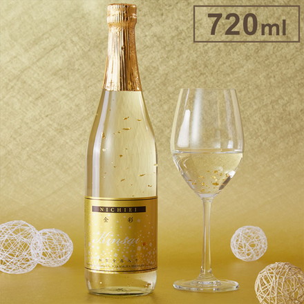 加賀金箔入 純米酒 金彩