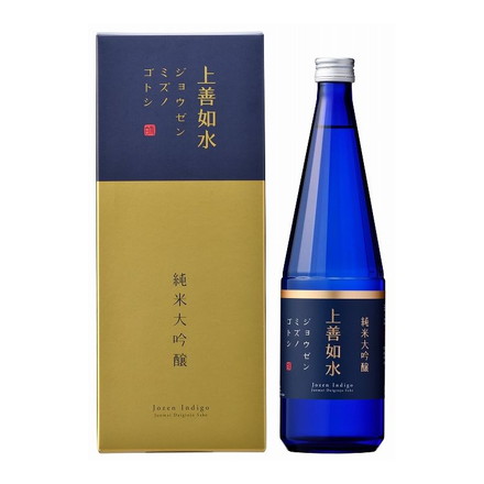 上善如水 純米大吟醸 720ml 清酒 日本酒 地酒 お酒 新潟 純米 大吟醸 白瀧酒造 じょうぜんみずのごとし 酒蔵 辛口