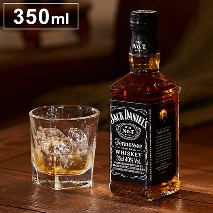 ジャックダニエル ブラック（オールドNO.7）350ml ラッピング済みギフト