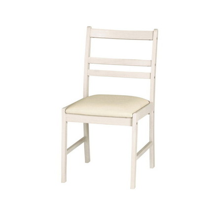 MIGNON チェア アンティーク ダイニングチェア 学習チェア 木製 合成皮革 イス いす 椅子 クッション 在宅 ワーク