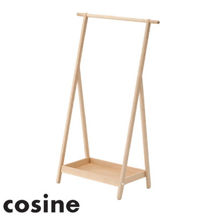 【cosine 子どもラック メープル】 コサイン 日本製 旭川家具 キッズハンガー ハンガーラック 収納 衣類収納