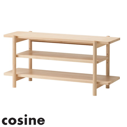 【cosine TVボード メープル】 幅105cm LS-01NM コサイン 日本製 旭川家具 収納 収納ラック