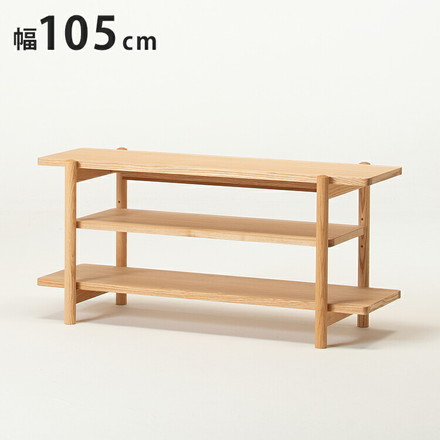 【日本製 TVボード 北海道産 タモ材】 テレビ台 テレビボード ローボード テレビ TV AVラック オイル仕上げ