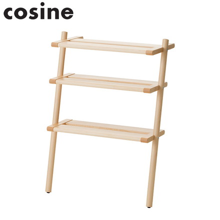 【日本製 コサイン cosine シューラック メープル】 ラック オープンラック シューズラック 下駄箱 靴置き
