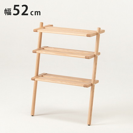 【日本製 シューラック 北海道産 タモ材】 タモ ラック オープンラック シューズラック 下駄箱 靴置き 靴入れ