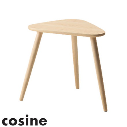 【cosine トリコサイドテーブル メープル】 日本製 旭川家具 コサイン サイドテーブル テーブル ソファ ベッド