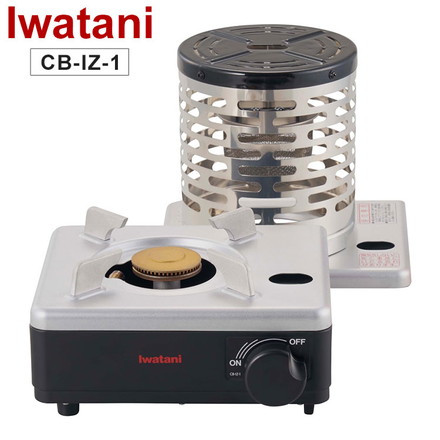 Iwatani イワタニ カセットフー こんろ&ストーブ イザまる カセットコンロ ガスストーブ CB-IZ-1 岩谷産業