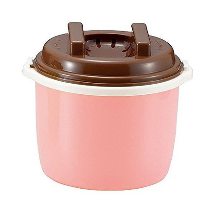 川崎合成樹脂 電子レンジ炊飯器 レンジ de ごはん ピンク MW-020