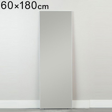 60×180ソフトミラー クリア WH ウォールミラー 鏡 エントランス サニタリー ランドリー 丸型 北欧 円形