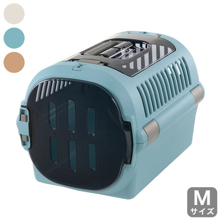 リッチェル キャンピングキャリー ファイン ダブルドア Mサイズ アイボリー