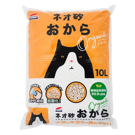 コーチョー 猫砂 ネオ砂 オカラ 10L