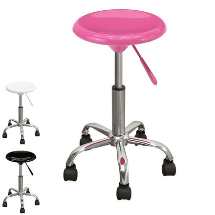 ガス圧チェアー 丸椅子 カウンターチェアー バーチェアー 回転チェアー キャスター付き キッチン スツール