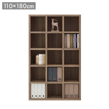 フナモコ ラチス ハイタイプ シェルフ FBG-110T ギャンビットウォール グレージュ ブラウン 木目 シェルフ