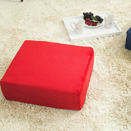 Amaretto(アマレット) リビング座布団 長方形 CN-60R 低反発 クッション ダークブラウン