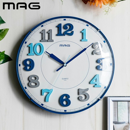 MAG掛時計 タイムブロック MAG マグ 時計 掛け時計 掛時計 オシャレ インテリア アナログ時計