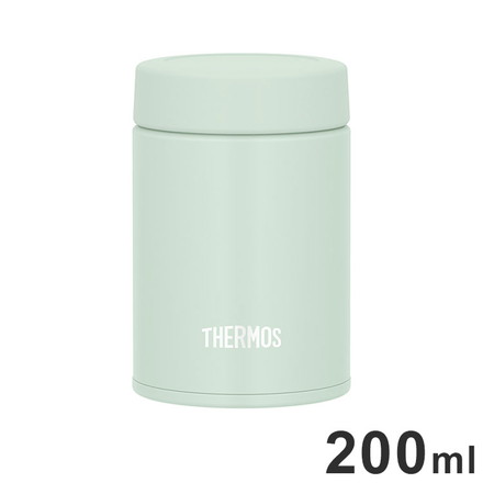サーモス JEG-200 LTG 真空断熱スープジャー 0.2L 200ml ライトグリーン 真空 断熱 保温 保冷 THERMOS