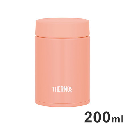 サーモス JEG-200 CP 真空断熱スープジャー 0.2L 200ml コーラルピンク 真空 断熱 保温 保冷 THERMOS