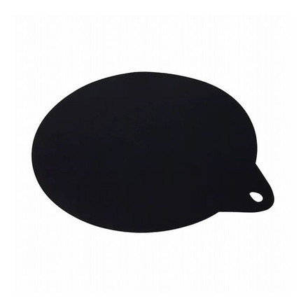 リバティーコーポレーション IHクッキングヒーター用 プロテクトシート IH用焼け焦げ防止 22cm ブラック LD-458