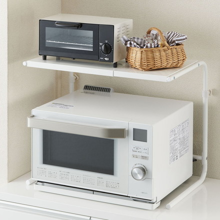 伸晃 レンジラック レンジ上ラック 高さ・幅伸縮タイプ RUR-TH