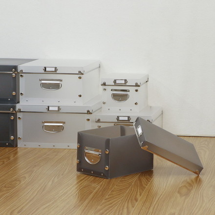 収納ボックス フタ付き クリアカラー 幅16cm 奥行23cm 高さ13.8cm 透明 押入れ収納ボックス ふた付き 折りたたみ 収納箱 衣類 収納ケース 折りたたみ 折り畳み クローゼット