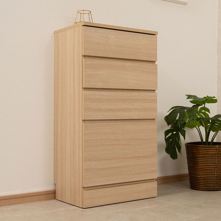 marine カウンター下収納 幅45 リビング 取っ手 収納ケース タンス 薄型 一人暮らし