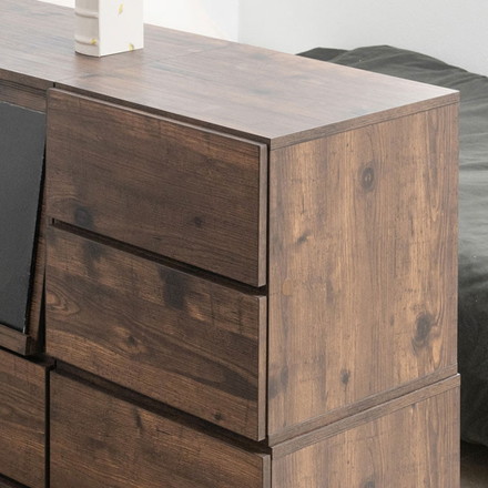 arizona キューブボックス 引出タイプ ストッパー付 引き出 ローチェスト 2段 レンジ台 収納ボックス A4