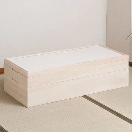 桐心 桐ケース 2段 衣装ケース 押入れ クローゼット 桐たんす 保管庫 保管ケース 竹炭シート 着物 衣類収納 洋服