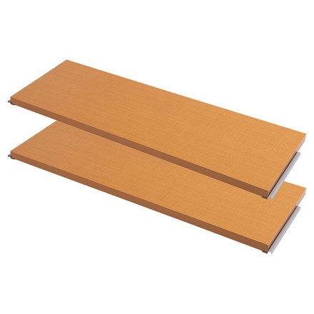 パーテーション専用棚板2枚組 幅120 ナチュラル 衝立 家具 事務所 オフィス 間仕切り 仕切り 商談スペース