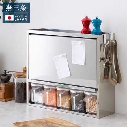 日本製 燕三条 スパイスラック 5杯