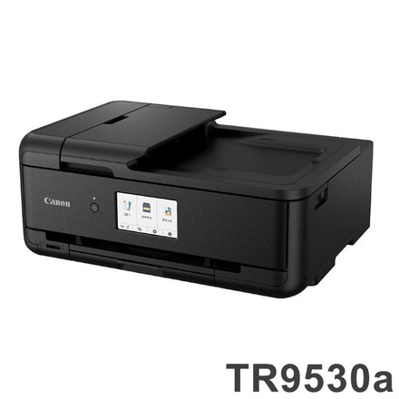 複合機 プリンター キャノン CANON TR9530a BK WH ブラック ホワイト A3カラーインクジェット コンパクト A4 ブラック