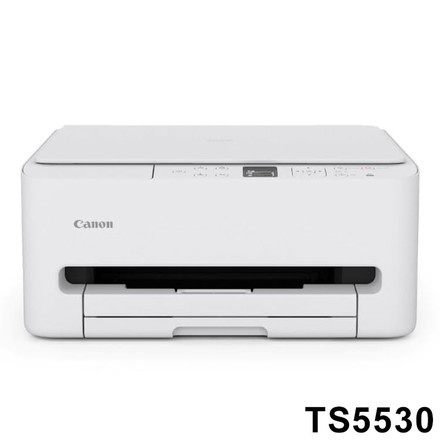 複合機 プリンター Canon インクジェット複合機 PIXUS TS5530 ホワイト キャノン CANON A4 4色インク A4対応 Wi-Fi/USB接続