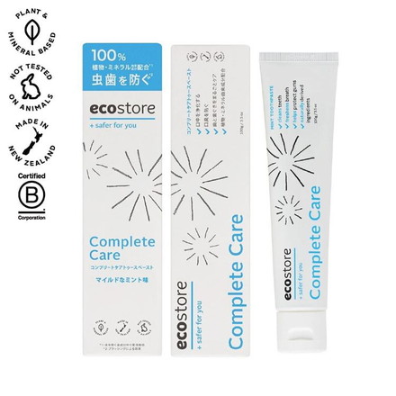 【単品2個セット】 ecostore トゥースペースト コンプリートケア 100g エコストア オーラル 歯磨き トゥースペースト 自然由来 植物由来