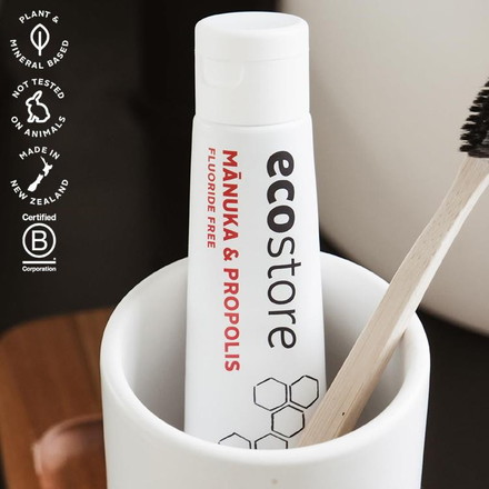 【単品2個セット】 ecostore トゥースペースト マヌカ&プロポリス 100g エコストア オーラル 歯磨き トゥースペースト 自然由来 植物由来