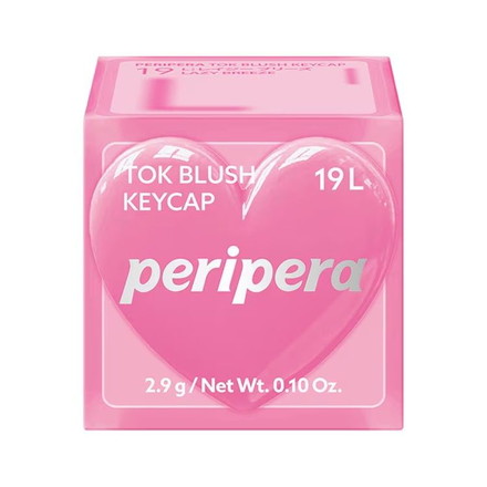 ペリペラ トック ブラッシュ キーキャップ 19 L:レイジーブリーズ 血色メイク チーク メイクアップ peripera 韓国コスメ