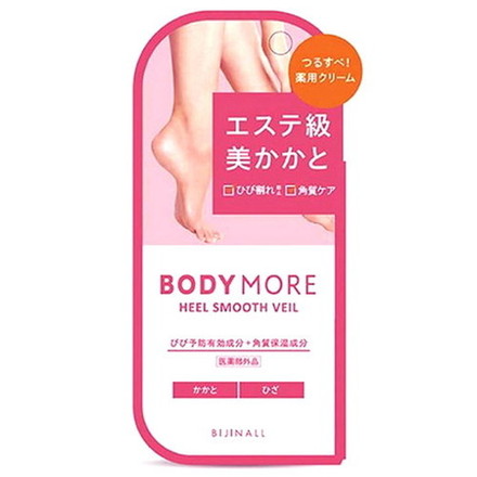 BODYMORE ボディモア ヒールスムースベール かかと 保湿 角質ケア つるつる 医薬部外品 シトラスの香り 30g