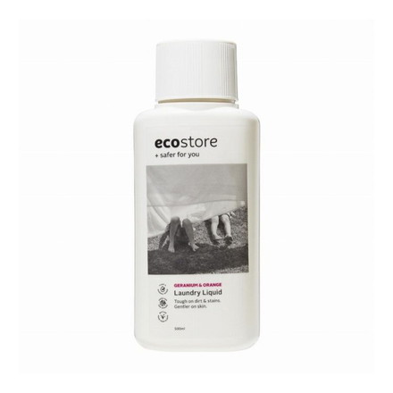 ランドリーリキッド ゼラニウム&オレンジ 500mL 液体洗剤 洗濯用洗剤 エコストア ecostore