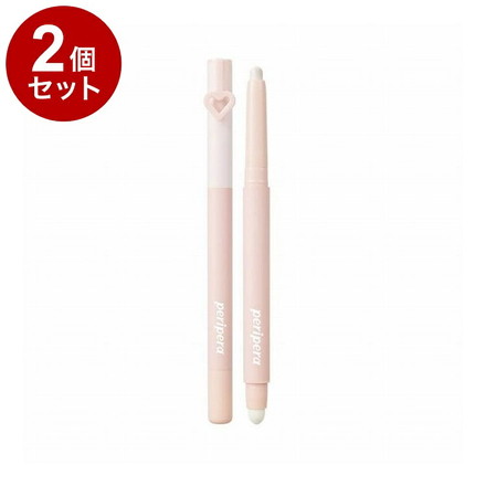 【単品2個セット】 ペリペラ ムードインシェードアイスティック P01 ピンクパープル アイシャドウ アイメイク Peripera 韓国コスメ