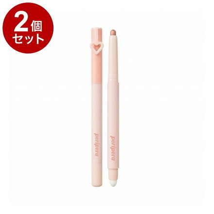 【単品2個セット】 ペリペラ ムードインシェードアイスティック P02 シャンパン アイシャドウ アイメイク Peripera 韓国コスメ