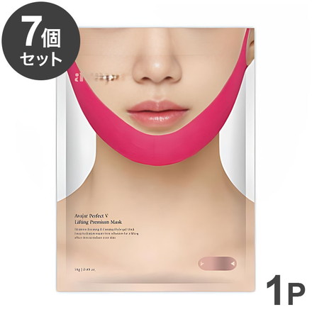 【単品7個セット】 パーフェクトVリフティングマスク 1P フェイスケア リフティング リフティングマスク フェイスライン フェイスラインケア