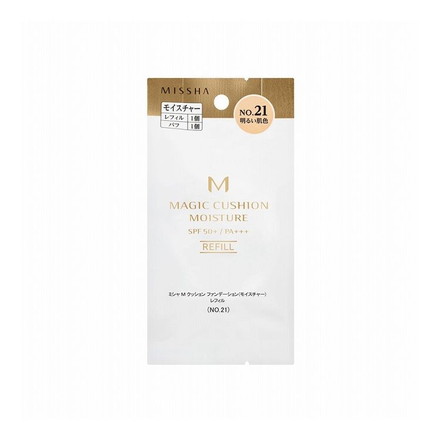 MISSHA ミシャ M クッションファンデーション(モイスチャー)レフィル NO.21 15g コスメ 化粧品 話題 韓国 韓国コスメ