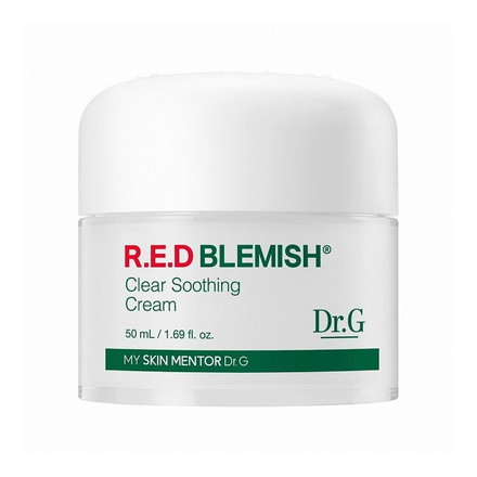 Dr.G R.E.D BLEMISH クリアスージングクリーム 韓国コスメ 敏感肌 ジェルクリーム シカコンプレックス配合 ウォータリーテクスチャー ベタつかない うるおいチャージ 水分パック 保湿成分