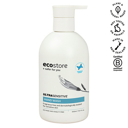 ecostore ハンドウォッシュポンプ 無香料 300mL エコストア ハンドウォッシュ リキッドタイプ 子ども 敏感肌
